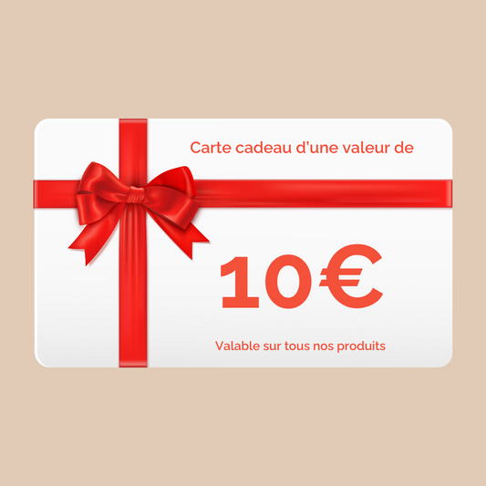 Carte-cadeau de 10€
