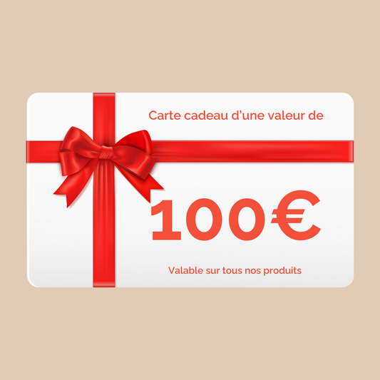 Carte-cadeau de 100€